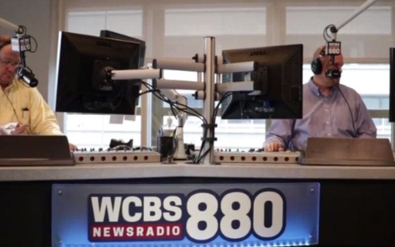 WCBS radio studio
