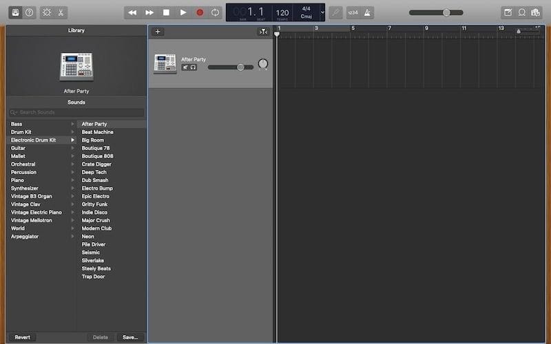 create a song garageband