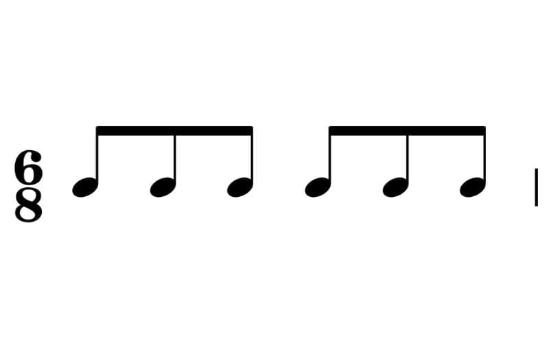 6/8 time signature