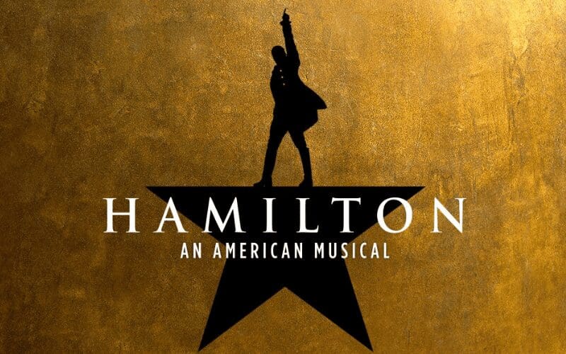 hamilton the musical poster