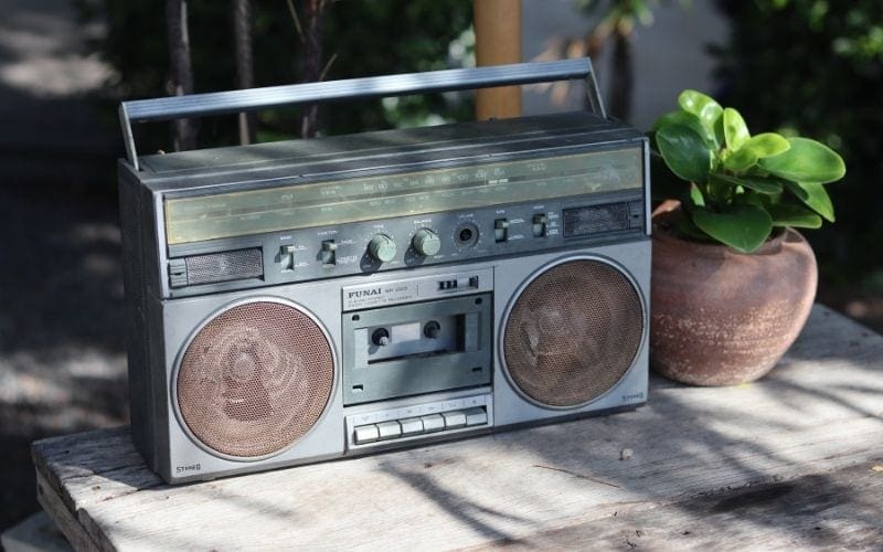 boombox radio