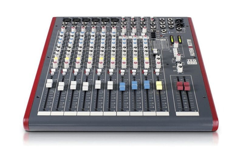 Allen & Heath ZED 12FX sound mixers