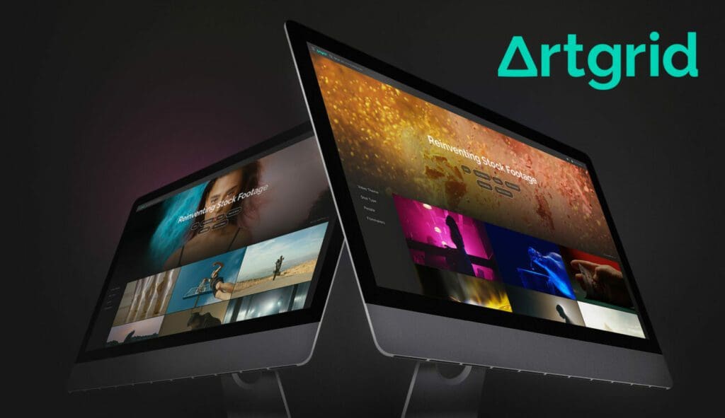 Artgrid On Monitor