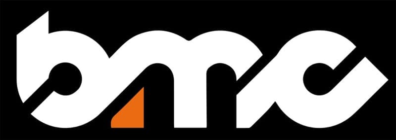 brighton music conference BMC logo in black and white and spot of orange held in Brighton, United Kingdom each year