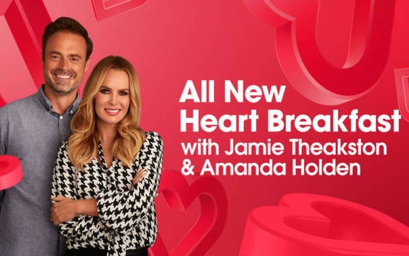 Heart Radio Breakfast Show with Amanda Holden and Jamie Theakston