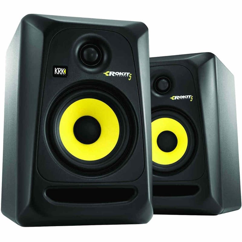 KRK Rokit Powered 5" Generation 3 Powered Studio Monitor - Best Cheap Studio Monitors