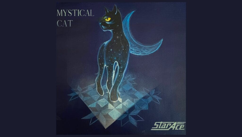mystical cat logo