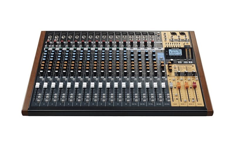 Tascam Model 24 sound mixers