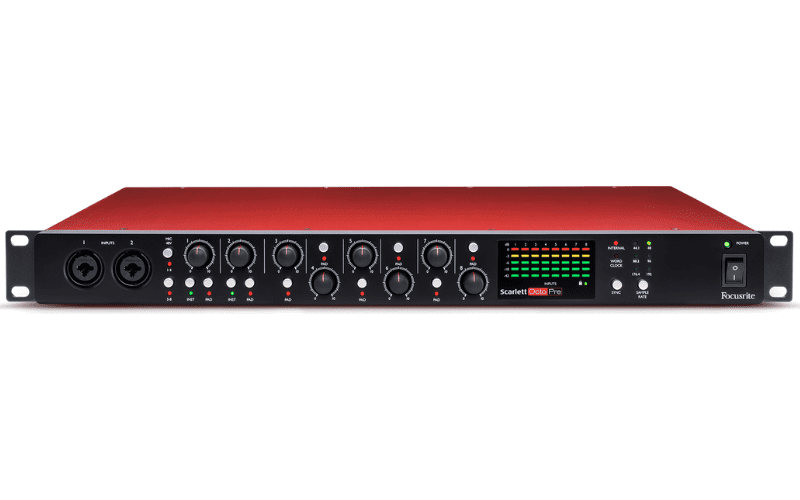 focusrite scarlett octo pre