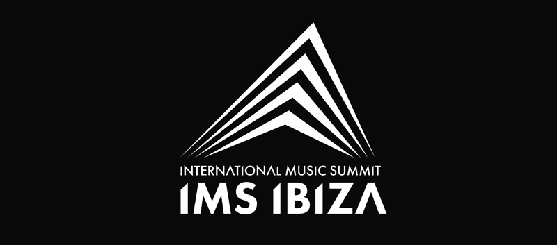 IMS Ibiza logo international music summit in black and white each year in May